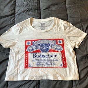 Budweiser Crop Top